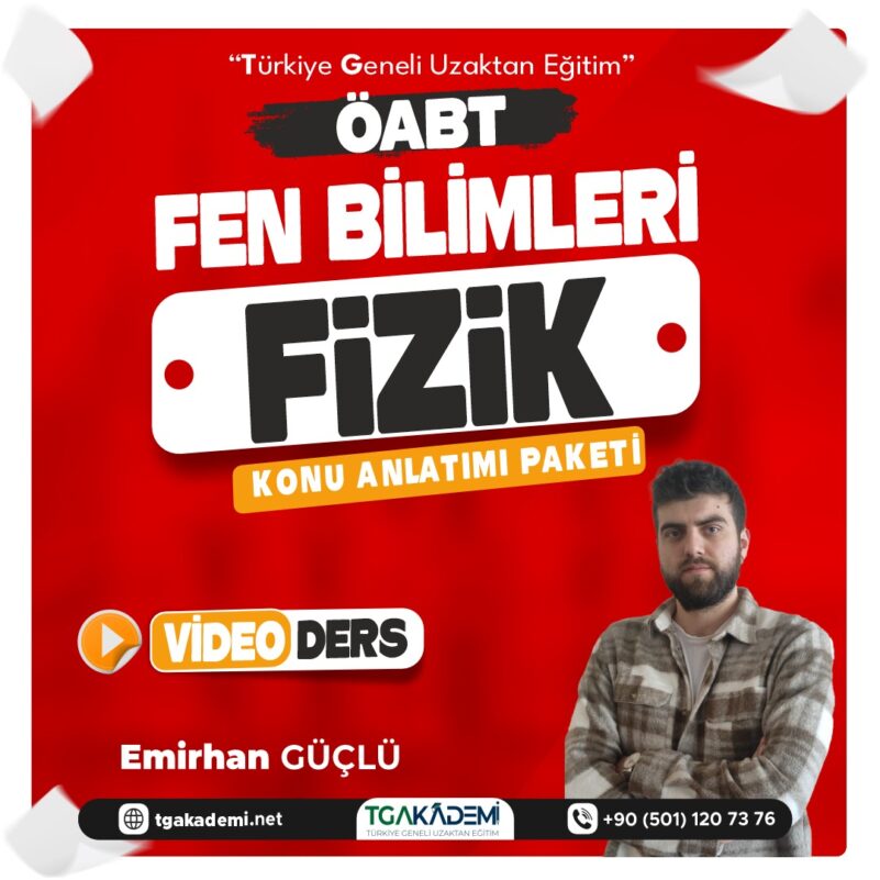 Fen Bilimleri ÖABT Fizik Konu Anlatım Paketi